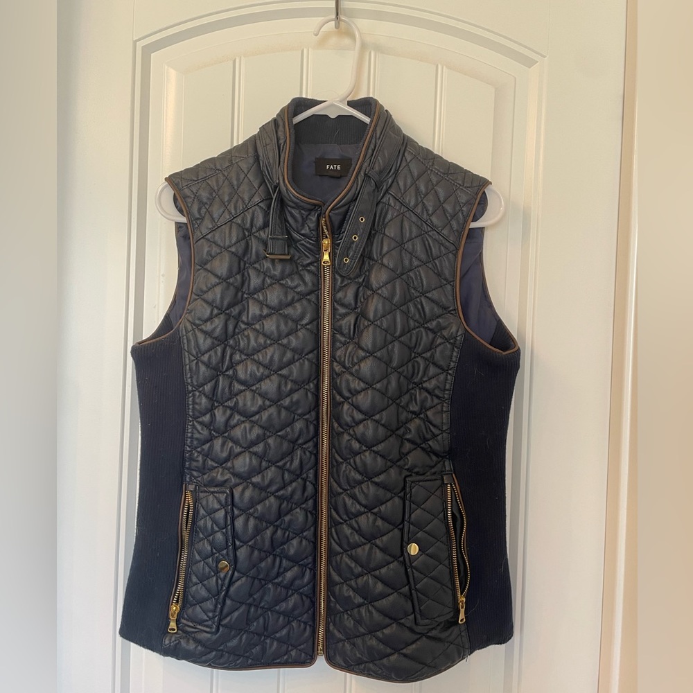 Blue vest